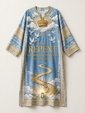 GOD SAID REPENT Dashiki - Sky Blue + White + Gold (One Size)