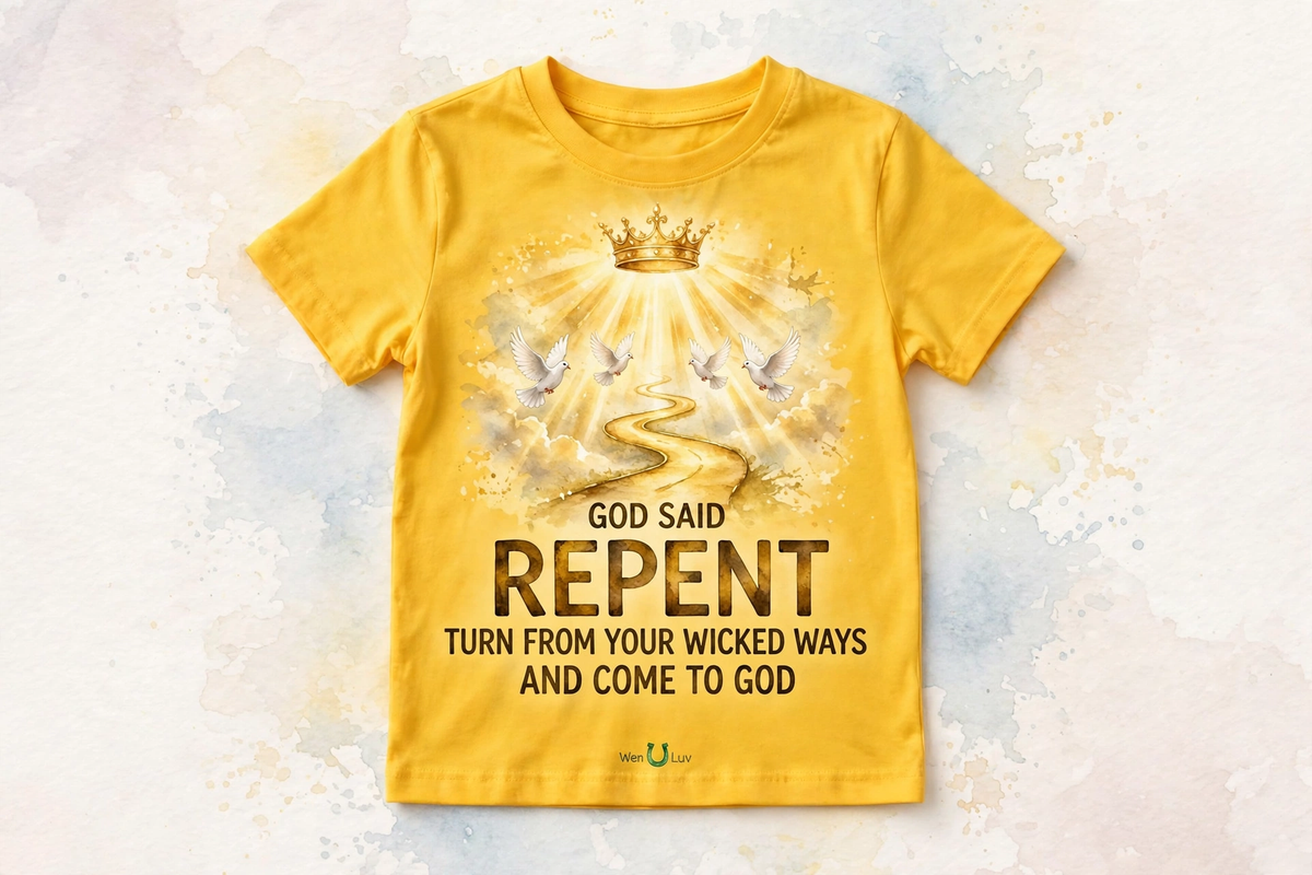 WEN U LUV REPENT Tee - Kids