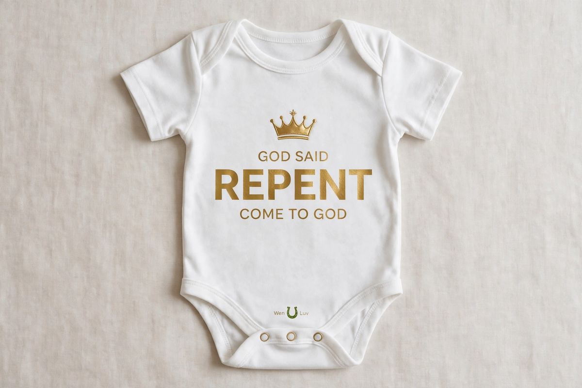 WEN U LUV REPENT Onesie - Baby