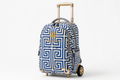 WEN U LUV Roller Backpack - Greek Key