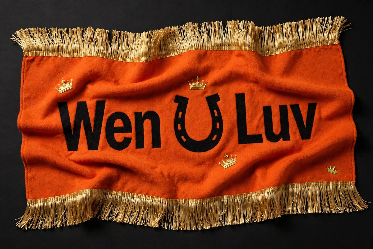 WEN U LUV Scarf - Burnt Orange