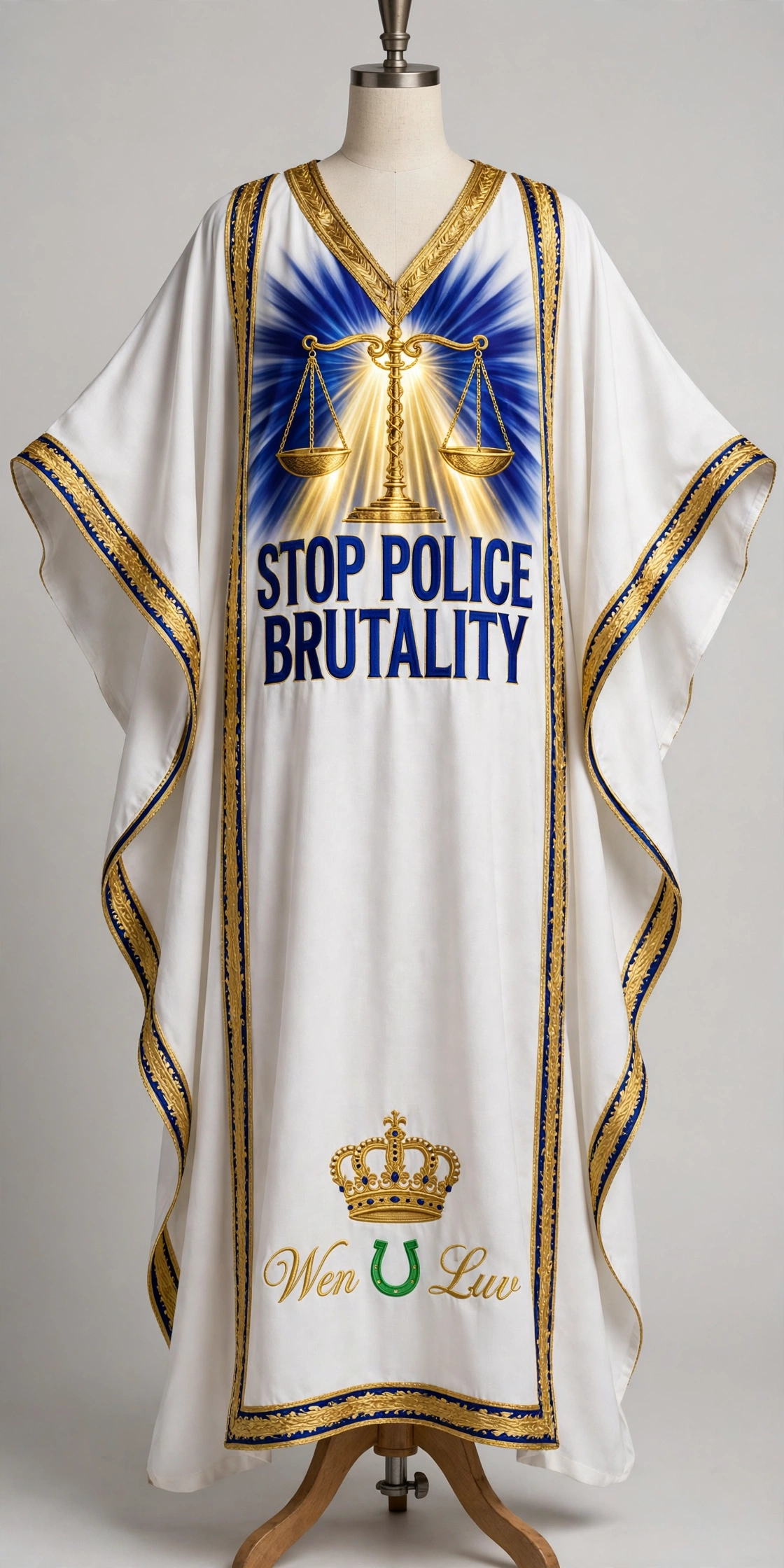 WEN U LUV STOP Dress - Stop Police Brutality (One Size)