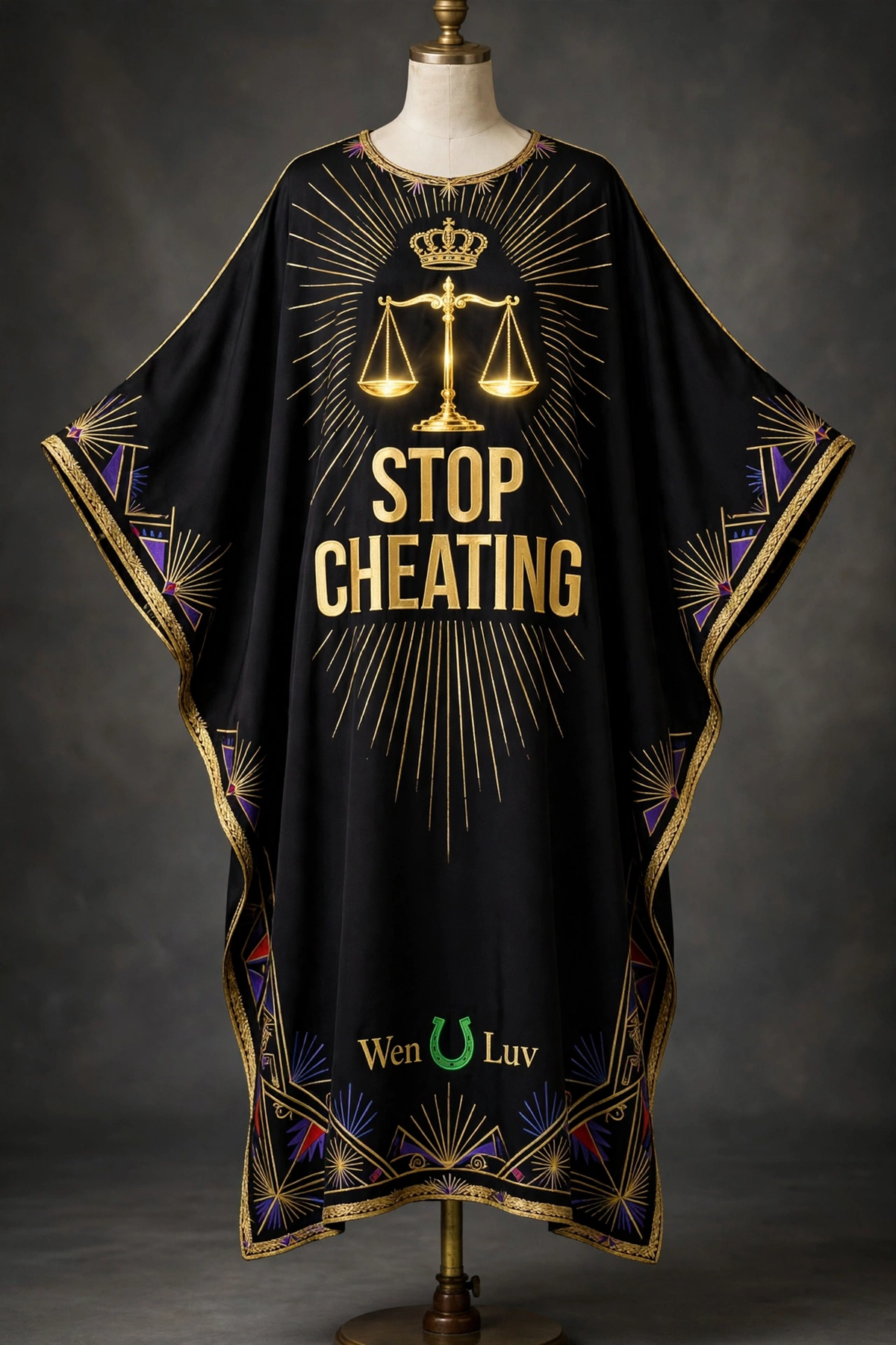 WEN U LUV STOP Dress - Stop Cheating (One Size)