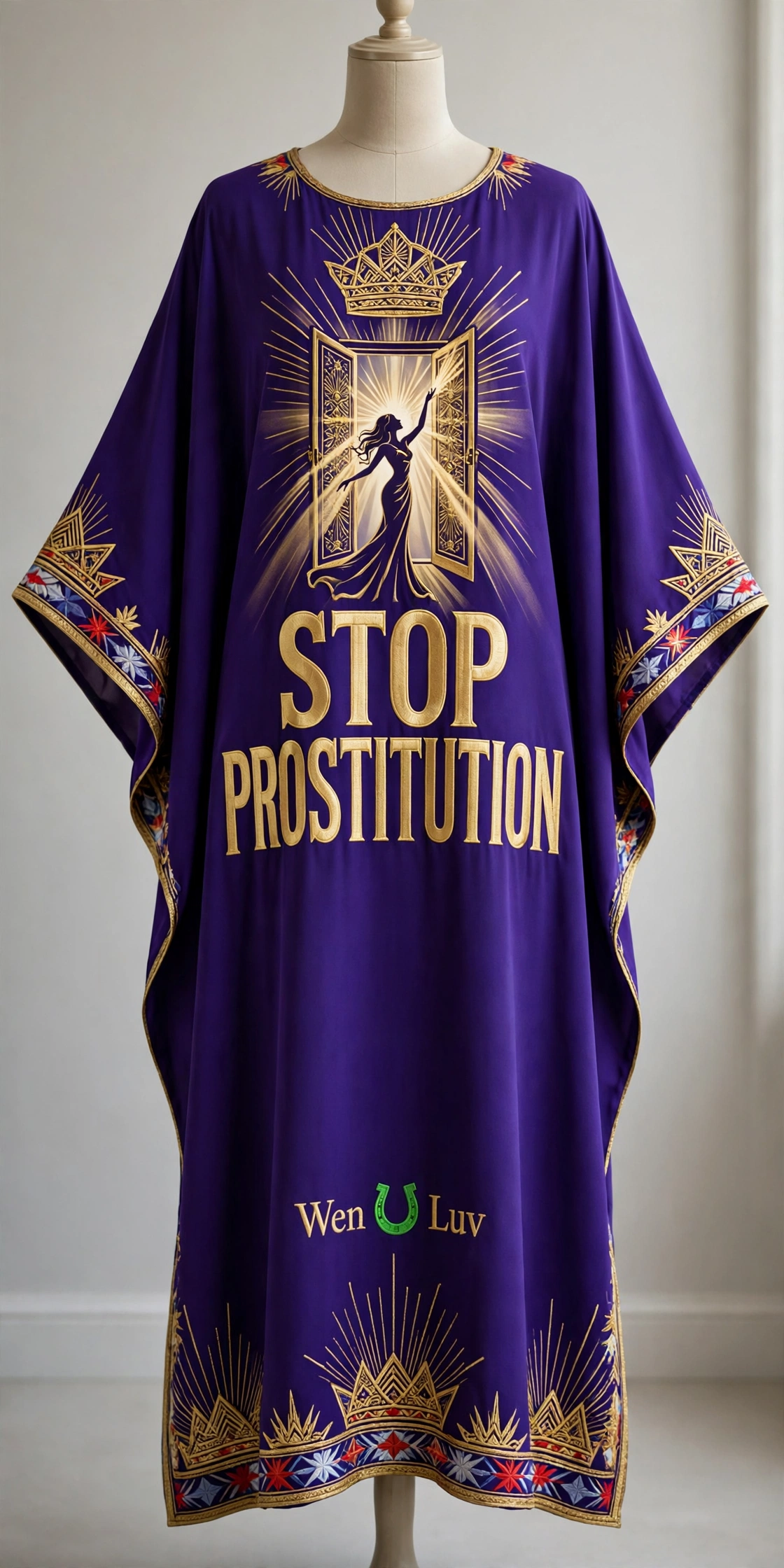 WEN U LUV STOP Dress - Stop Prostitution (One Size)