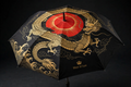 WEN U LUV Umbrella - Golden Dragon