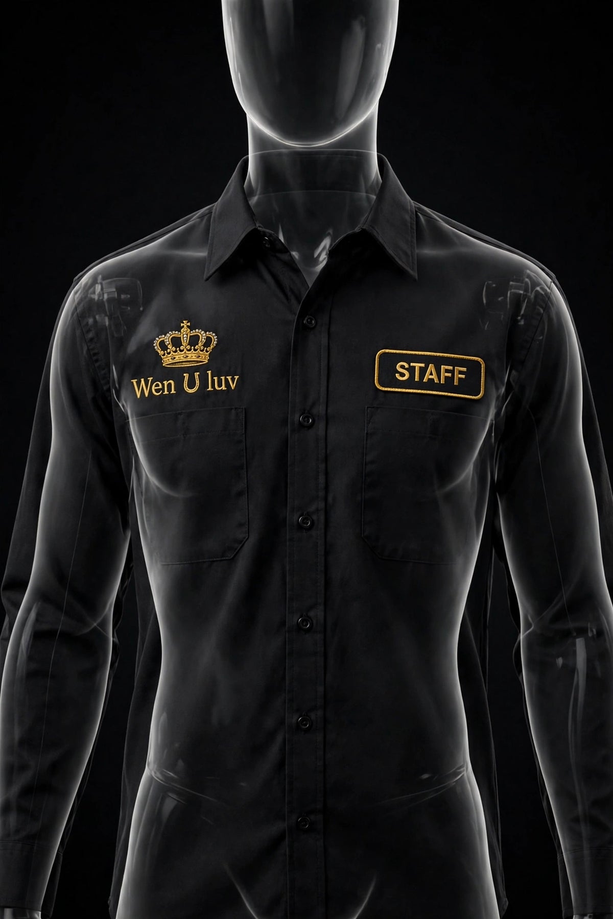 WEN U LUV Staff Work Shirt
