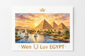 WEN U LUV World Tee - Egypt