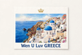 WEN U LUV World Tee - Greece