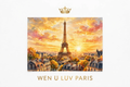 WEN U LUV World Tee - Paris